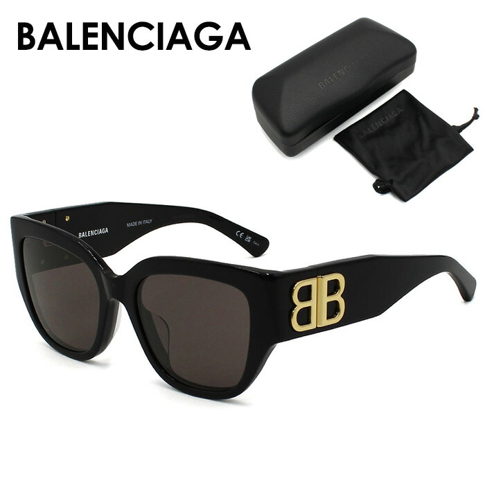 バレンシアガ BALENCIAGA サングラス　BB0077SK-001 BALENCIAGA バレンシアガ サングラス メンズ レディース UVカット