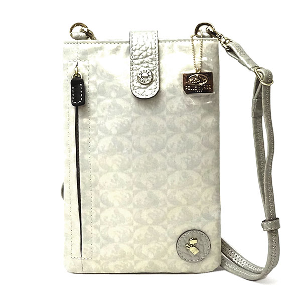 ペレボルサ バッグ レディース PELLE BORSA アライブ パスポートサイズショルダーバッグ 4306 CG シャンパンゴールド