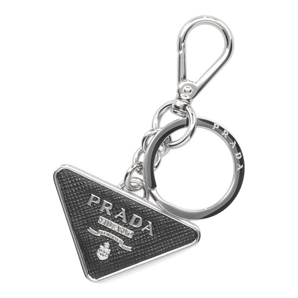プラダ キーリング メンズ PRADA サフィアーノレザー 2PP080 053 NERO ブラック