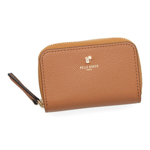 ペレボルサ キーケース レディース PELLE BORSA フレンチカーフ 3305 CA キャメル