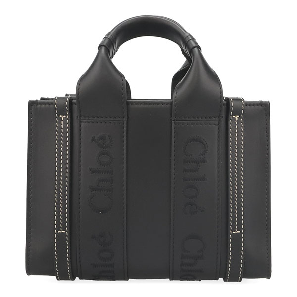 本日のみお値下げ中‼️Chloe WOODY エスパドリーユ ブラック 37サイズ Chloe(クロエ) Woody ジャガードロゴウェッジソールサンダル