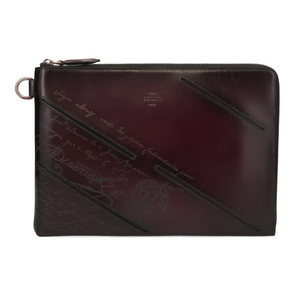 ベルルッティ　セカンドバッグ Berluti ベルルッティ カリグラフィ ティリワ ブラウン セカンド