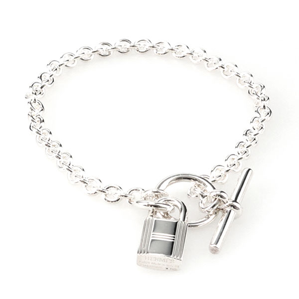 エルメス HERMES カデナ ケリー ブレスレット アミュレット SV925 エルメス HERMES カデナ ケリー ブレスレット アミュレット SV925