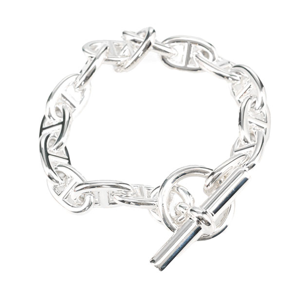 エルメス シェーヌダンクル MM ブレスレット HERMES シルバー 16コマ 101994 192,500円