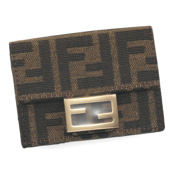 美品✨FENDI エフイズ 三つ折り財布 ミニウォレット 箱ほか付属品付き 楽天市場】フェンディ FENDI 財布 三つ折り コンパクト ミニ F