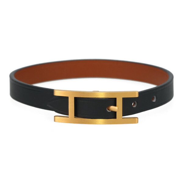 楽天市場】エルメス ビーアピ HERMES レザーブレスレット マット