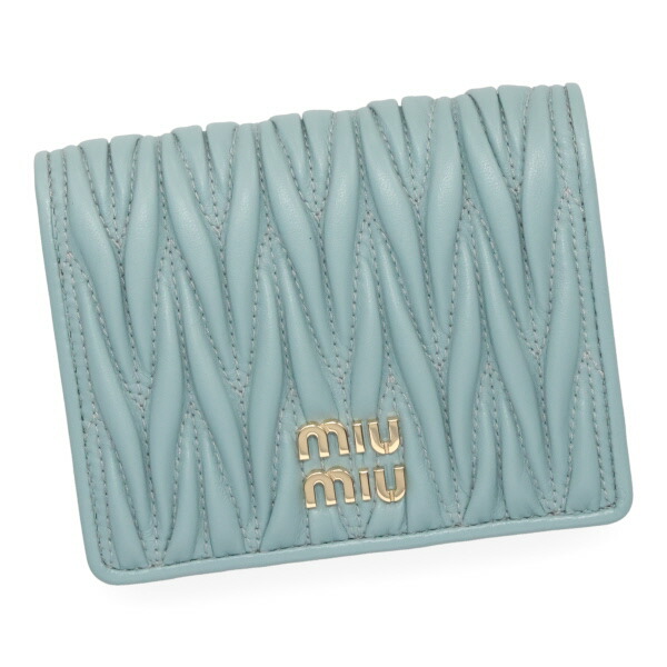 楽天市場】ミュウミュウ 3つ折り財布 MIU MIU マドラス パール