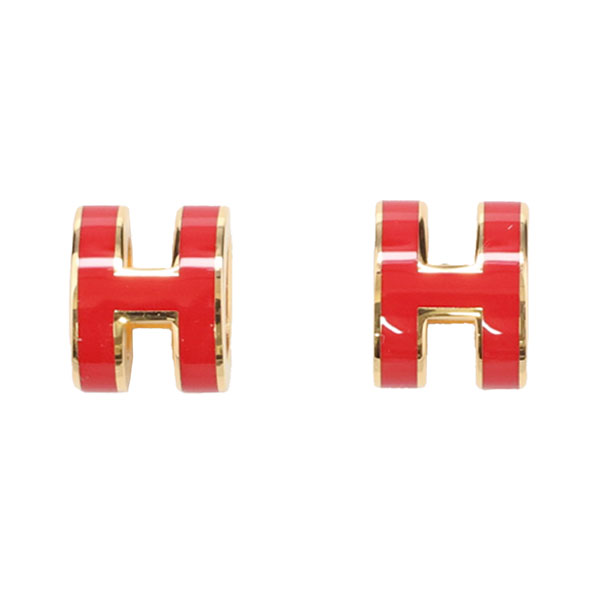 楽天市場】HERMES エルメス ピアス ポップアッシュ POP H