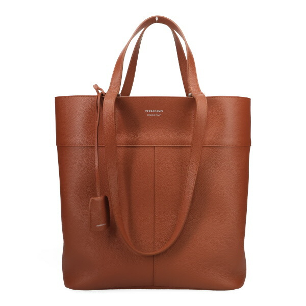 FERRAGAMO 13G998782567 関税送料込 Salvatore Ferragamo (サルヴァトーレフェラガモ) 本革 シルバー