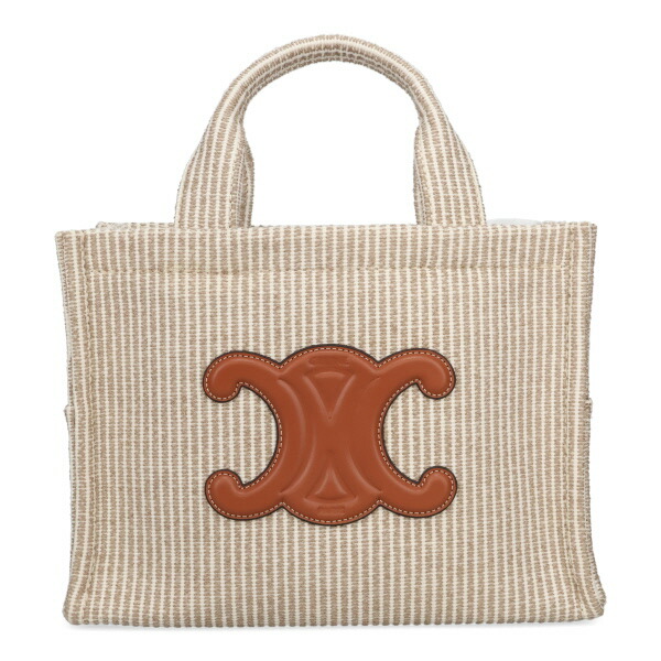 CELINE セリーヌ スモール カバタイス ストライプテキスタイル CELINEスモール カバ タイス ジャカード ストライプテキスタイル