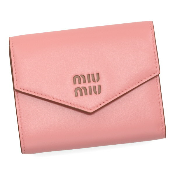 楽天市場】ミュウミュウ 3つ折り財布 MIU MIU プリントマドラス