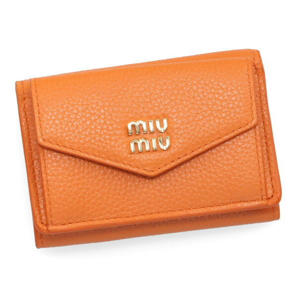 楽天市場】ミュウミュウ 3つ折り財布 MIU MIU プリントマドラス