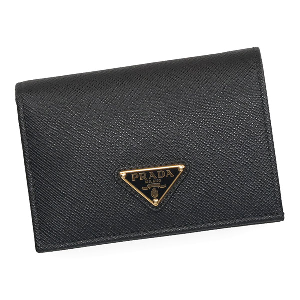 PRADA プラダ　サフィアーノ　三角プレート　ラウンド　ジップ　コンパクト財布 楽天市場】プラダ PRADA 三角ロゴ ラウンドファスナーコンパクト