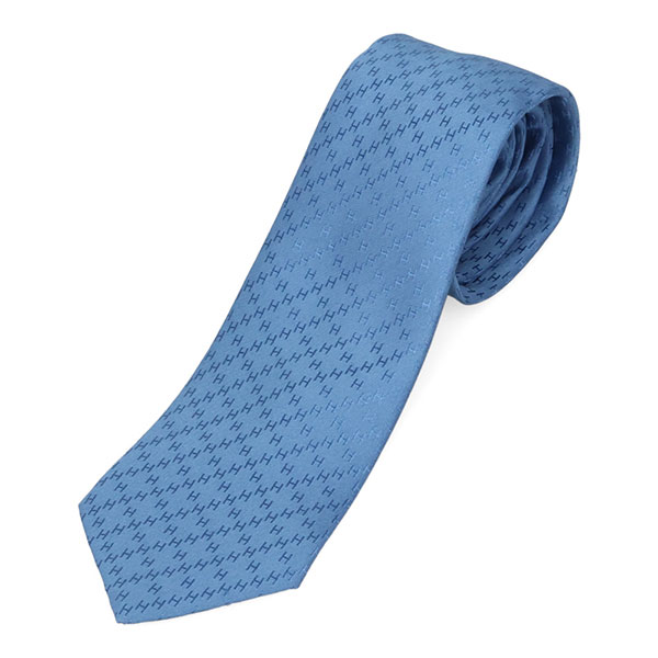 楽天市場】エルメス HERMES ネクタイ H織りタイ 7cm シルク マリン