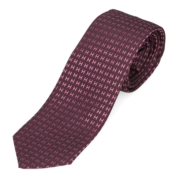 楽天市場】エルメス HERMES ネクタイ H織りタイ 7cm シルク マリン