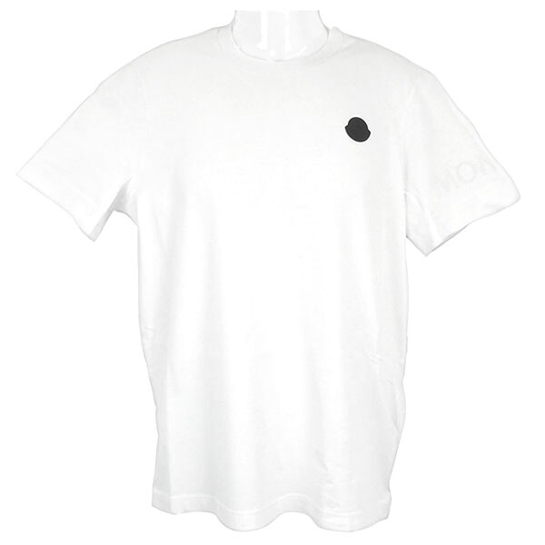 モンクレール Tシャツ メンズ MONCLER 8C00039 89AYW 031 ホワイト サイズS 33,475円
