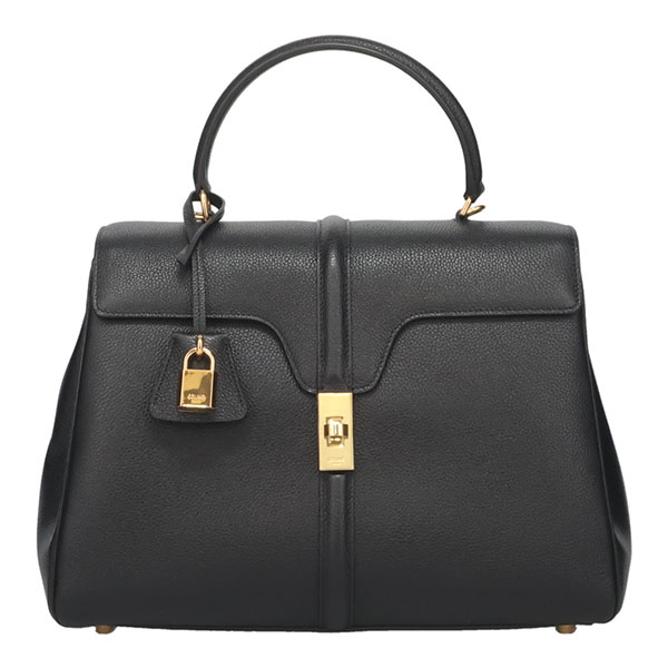 CELINE パーティーバッグ ブラック Celine Triomph Teen Black Shiny Calfskin Bag – REDELUXE