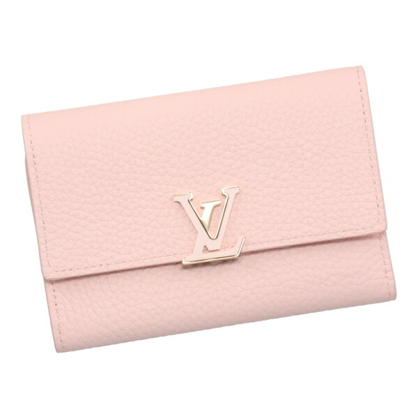 【超美品】ルイヴィトン　三つ折り財布　カプシーヌ コンパクト トリヨンレザー 楽天市場】ルイヴィトン 3つ折り財布 Louis Vuitton トリヨン