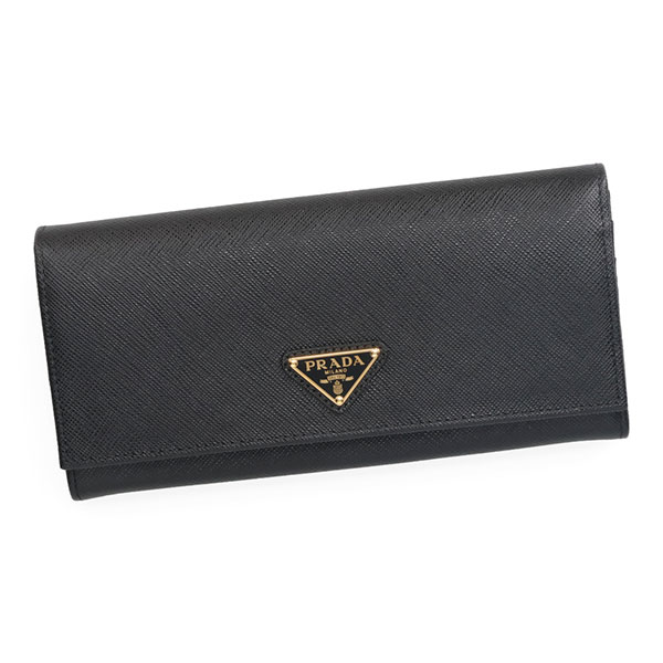 楽天市場】プラダ PRADA 長財布 フラップ サフィアーノ トライアングル