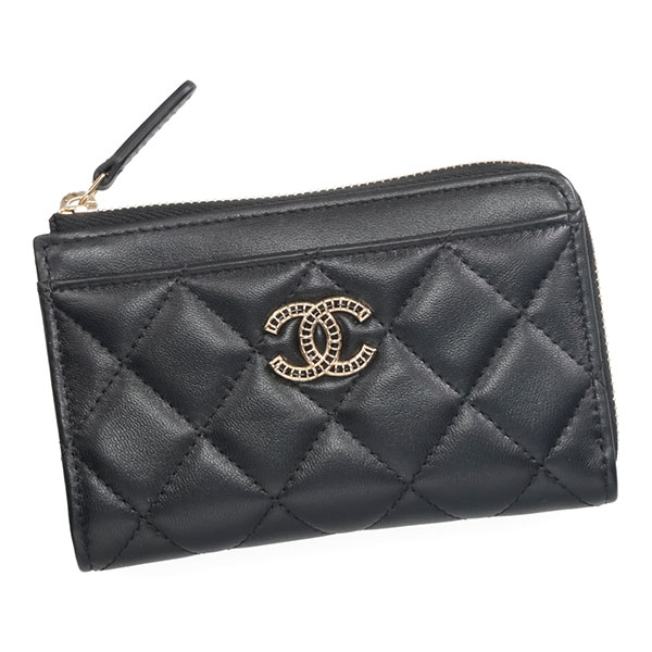 ⭐︎限定・希少⭐︎CHANEL コインケース ウォレット マトラッセ ソーブラック goods-12955_1.jpg