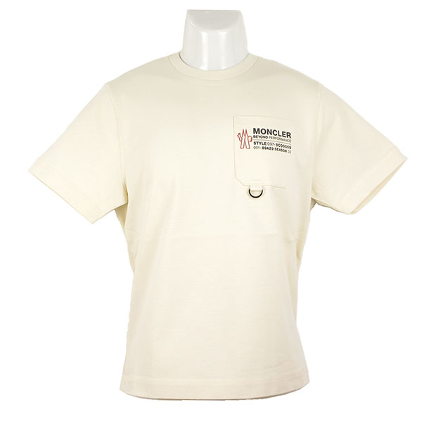 モンクレール Tシャツ メンズ MONCLER 8C00009 89AZ9 034 ホワイト サイズS 35,685円