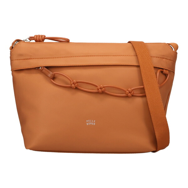 ペレボルサ バッグ レディース PELLE BORSA ブルーム ショルダーバッグ 5835 GI ジンジャー|カミーノ