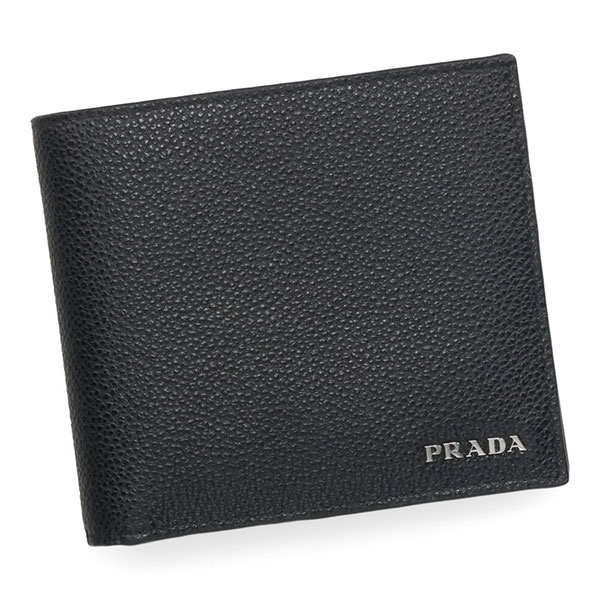 楽天市場】プラダ PRADA マネークリップ 小銭入れ付き ブラック