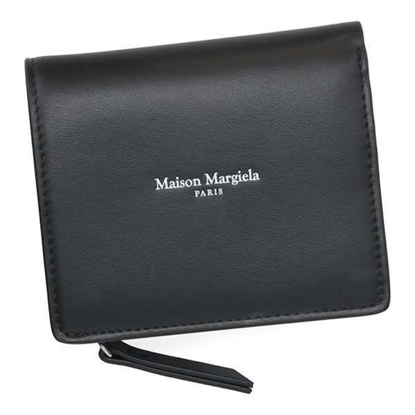 新品同様✨メゾンマルジェラ S36UI0418 長財布レザー 二つ折り 黒 新品同様✨メゾンマルジェラ S36UI0418 長財布レザー 二つ折り