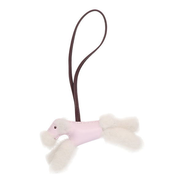 楽天市場】エルメス バディ チャーム ローズダーリン×ブルーフランス