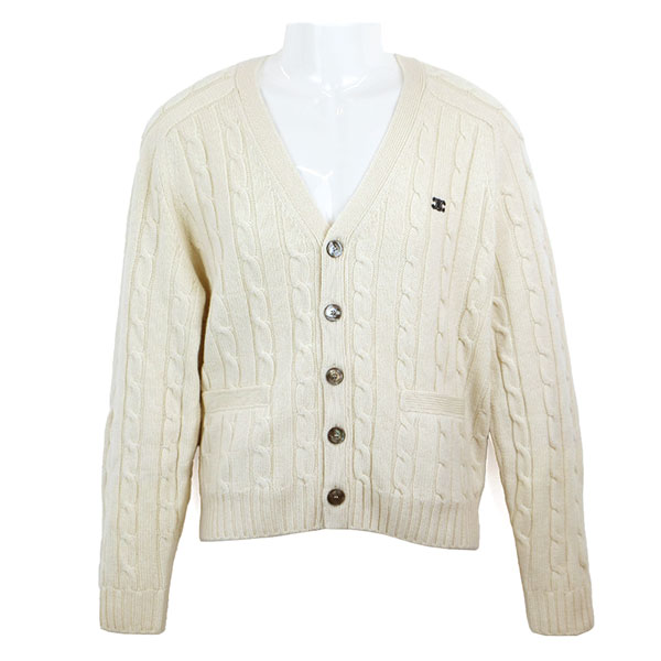 楽天市場】セリーヌ CELINE Vネック カーディガン ブルー メンズ 2ad9o