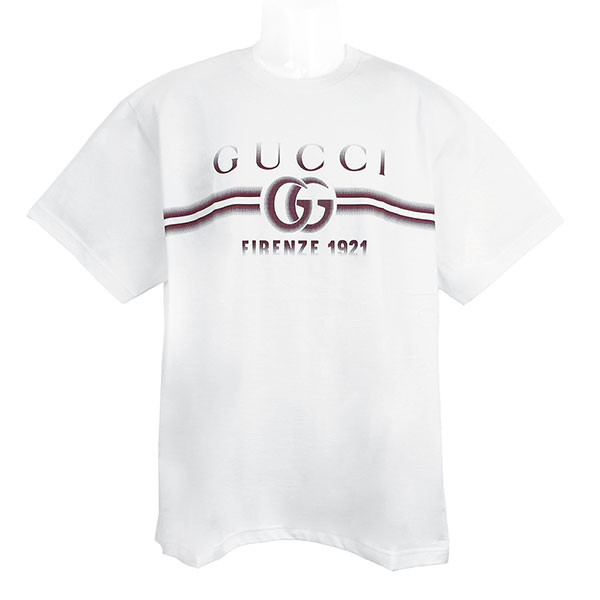 楽天市場】グッチ GUCCI メンズ プリント コットンジャージー Tシャツ