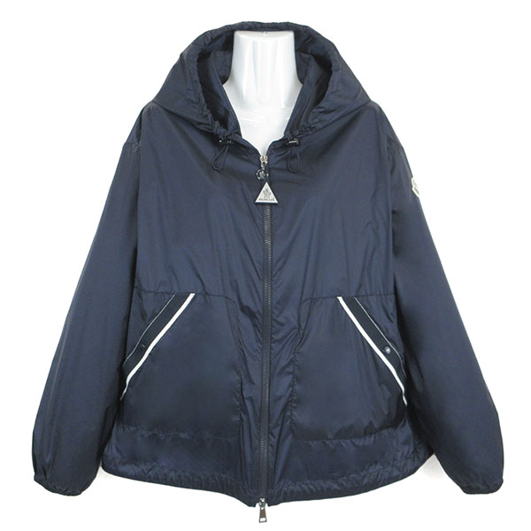 モンクレール ナイロンジャケット レディース MONCLER FILIRIA フィリリア フードジャケット 1A00131 597L7 778 ネイビー サイズ1 Sサイズ相当