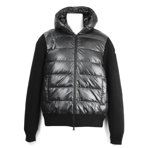 モンクレール ダウン カーディガン メンズ MONCLER 9B00041 M1131 999 ブラック サイズXXL