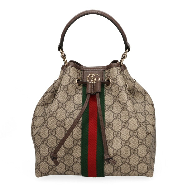 グッチ バッグ レディース GUCCI オフィディア スモールバケットバッグ 841313 FAE0K 9853 ベージュ+ダークブラウン