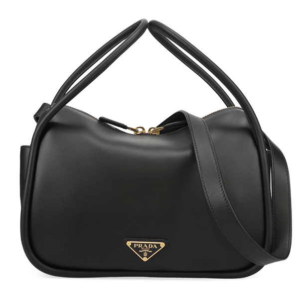 プラダ 御徒面子 レディース PRADA 御気に入り ソフトグレインレザー ハンドバック 1BA451 2CYS F0002 NERO 黒いこと