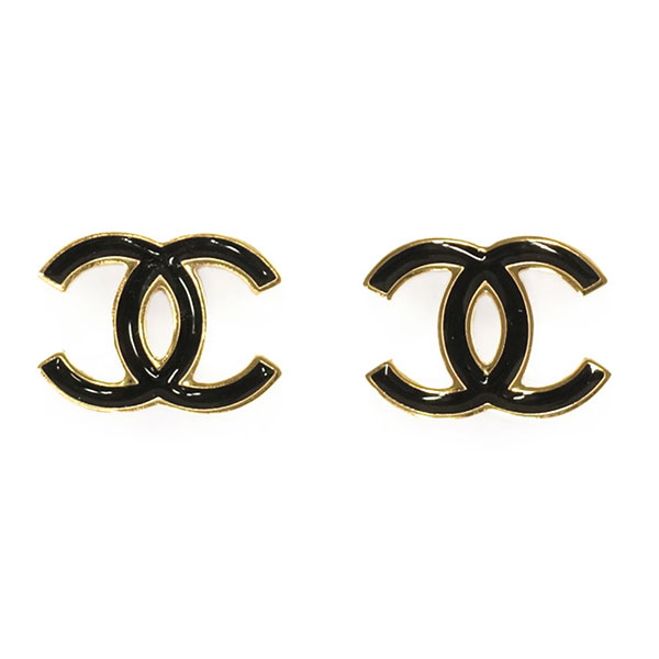 シャネル ピアス レディース CHANEL ココマーク ABH315 B23568 U7769 ゴールド+ブラック｜カミーノ