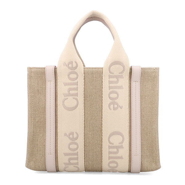 クロエ バッグ レディース Chloe WOODY スモールトート CHC23AS397 L17 084 ワイルドグレー|カミーノ
