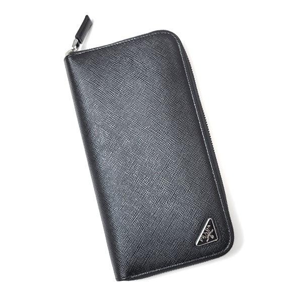 楽天市場】【新品】 プラダ 長財布 ジップアラウンド財布 サフィアーノ