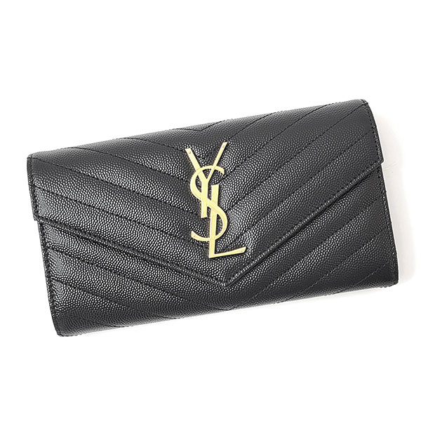 楽天市場】サンローラン SAINT LAURENT 二つ折り長財布