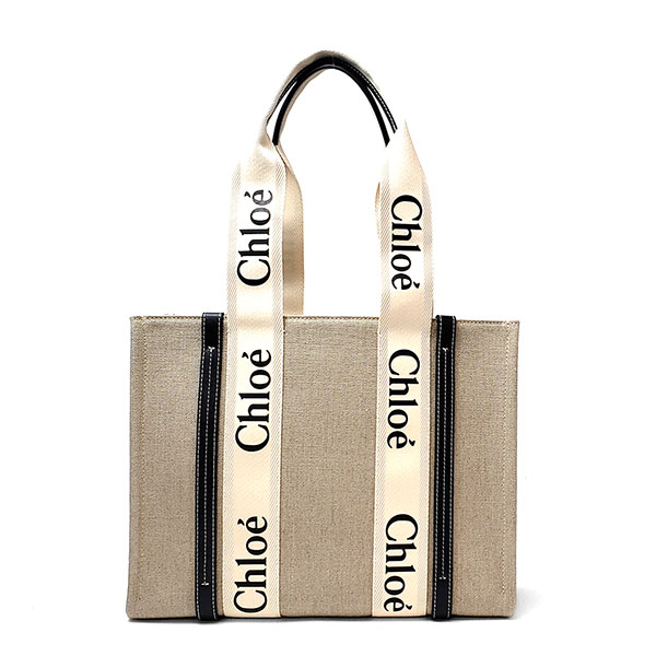 楽天市場】クロエ バッグ レディース Chloe WOODY ラージトートバッグ
