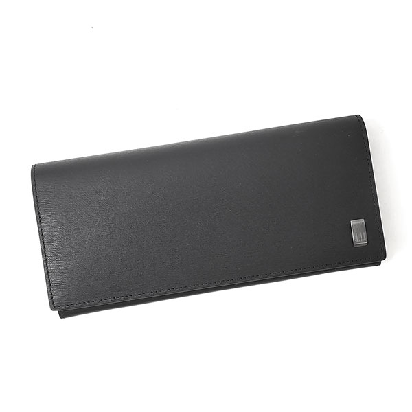 ダン吸血鬼 紙入れ メンズ DUNHILL サイドカーガンメタル コートウォレット 19F2F10SG 黒いこと