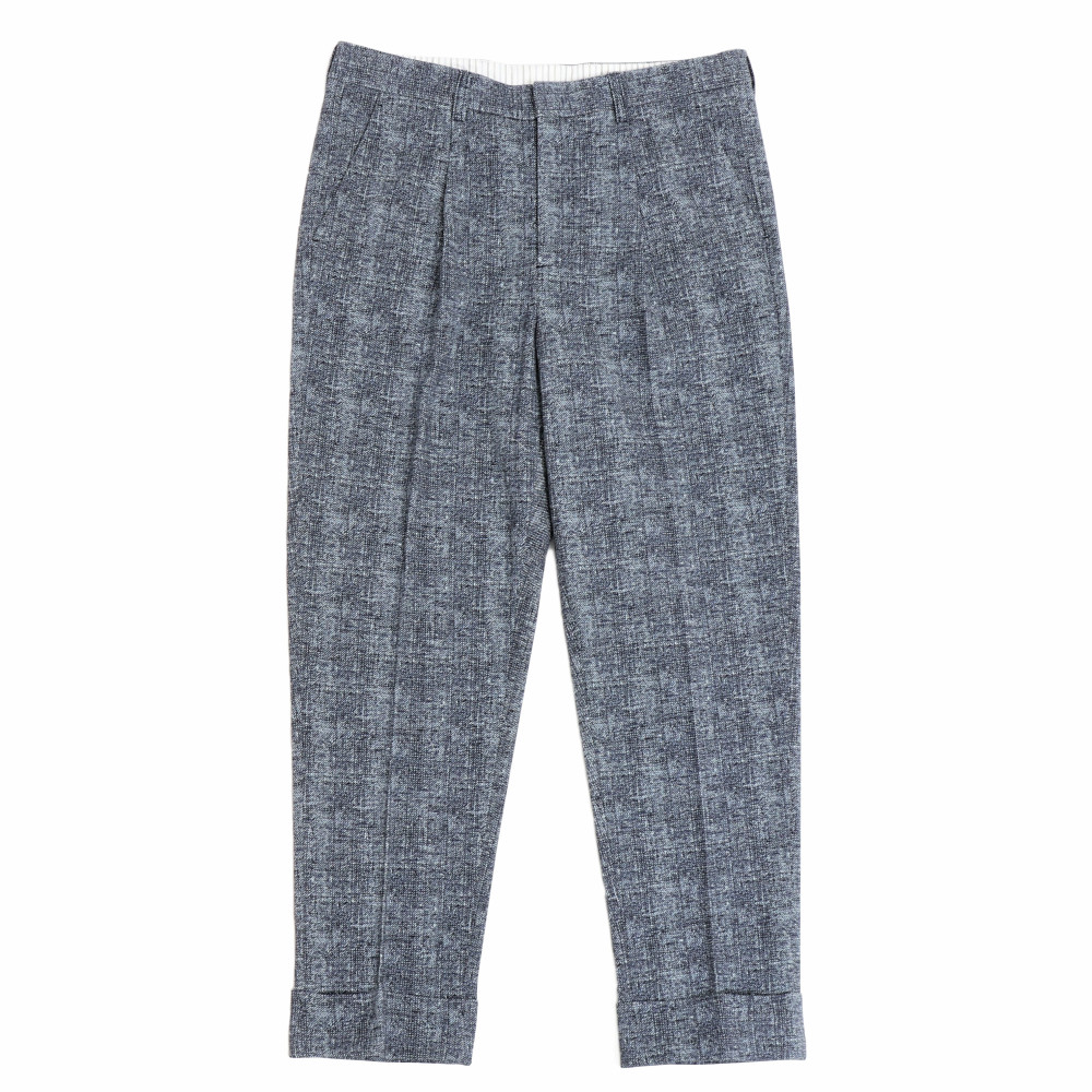 CIRCOLO 1901/チルコロ【国内正規品】コットンストレッチメランジプリントジャージー1プリーツパンツ|camisimo 店