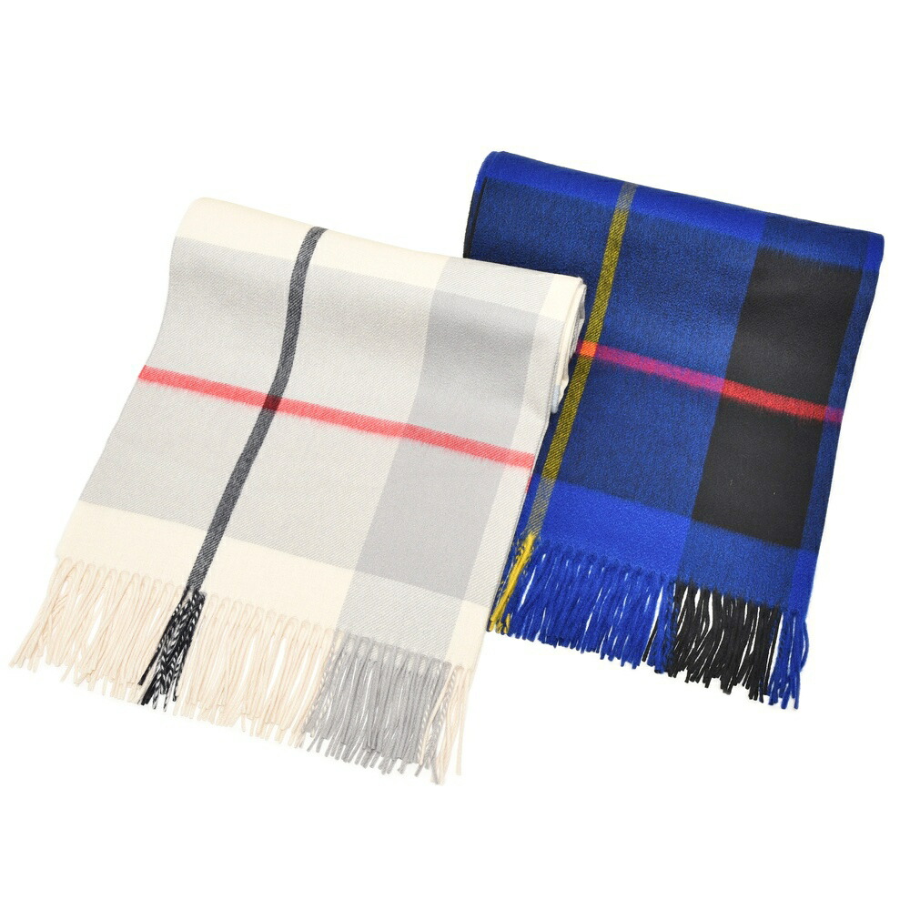 Joshua Ellis / ジョシュア エリスカシミアタータンチェック大判ストール TARTAN 79032001019|camisimo 店