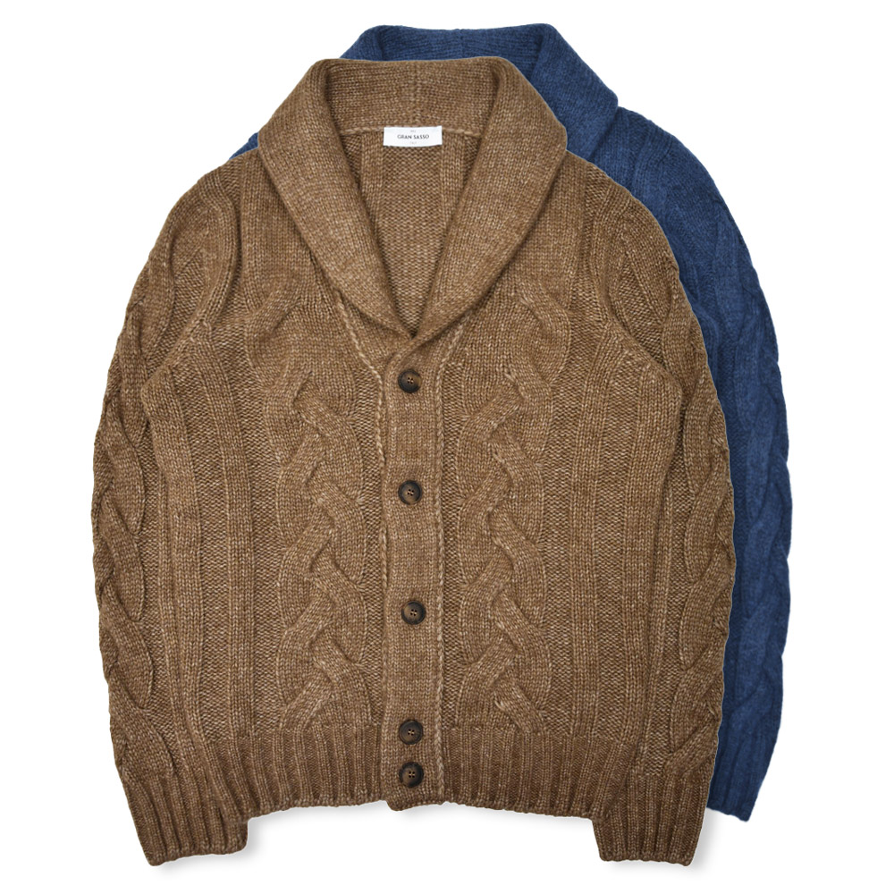 楽天市場】グランサッソ Gran Sasso カーディガン メンズ 大きいサイズ