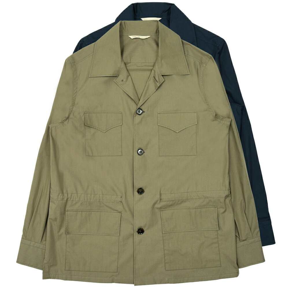 BRIGLIA1949 / ブリリア1949 RAYレイ ストレッチコットン4ポケットシャツジャケット 6107-RAY128 74061001006