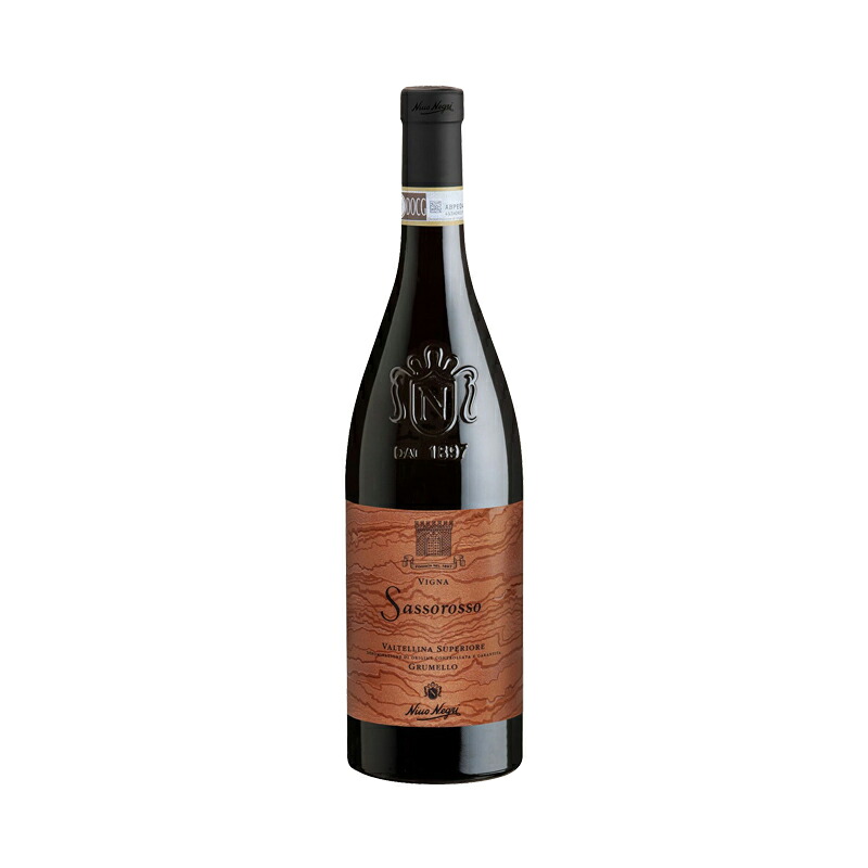 ニーノ ネグリ / ヴィーニャ サッソロッソ グルメッロ ヴァルテッリーナ スペリオーレ 2020 度数 13.5% 750ml 赤ワイン フルボディ 辛口 ロンバルディア ネッビオーロ キアヴェンナスカ DOP イタリア ワイン 赤 イタリアワイン 酒 高級ワイン 高級酒|カ・モンテ店