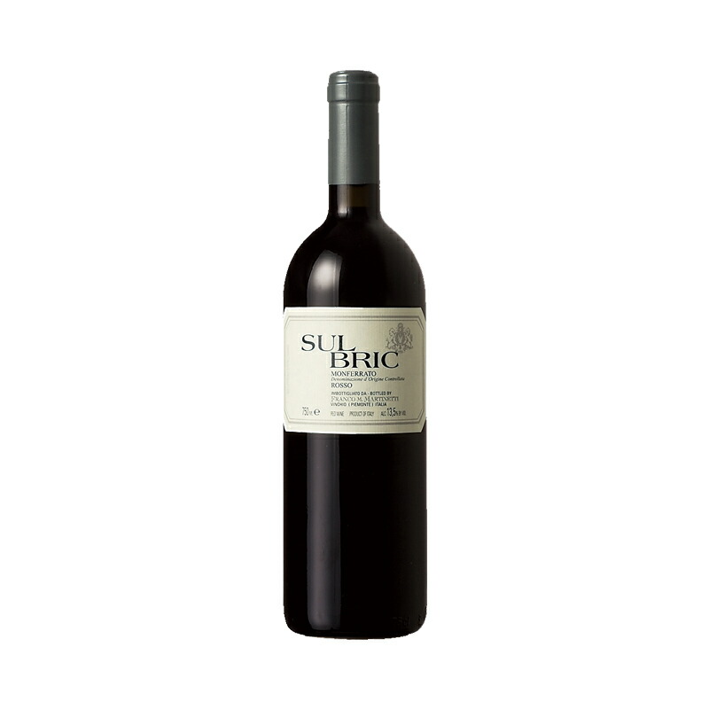 フランコ マルティネッティ / スルブリック モンフェッラート ロッソ 2018 度数 15.5% 750ml 赤ワイン フルボディ 辛口 ピエモンテ バルベーラ カベルネ ソーヴィニョン DOP イタリア ワイン 赤 イタリアワイン 希少レアワイン 酒 ギフト 高級ワイン|カ・モンテ店