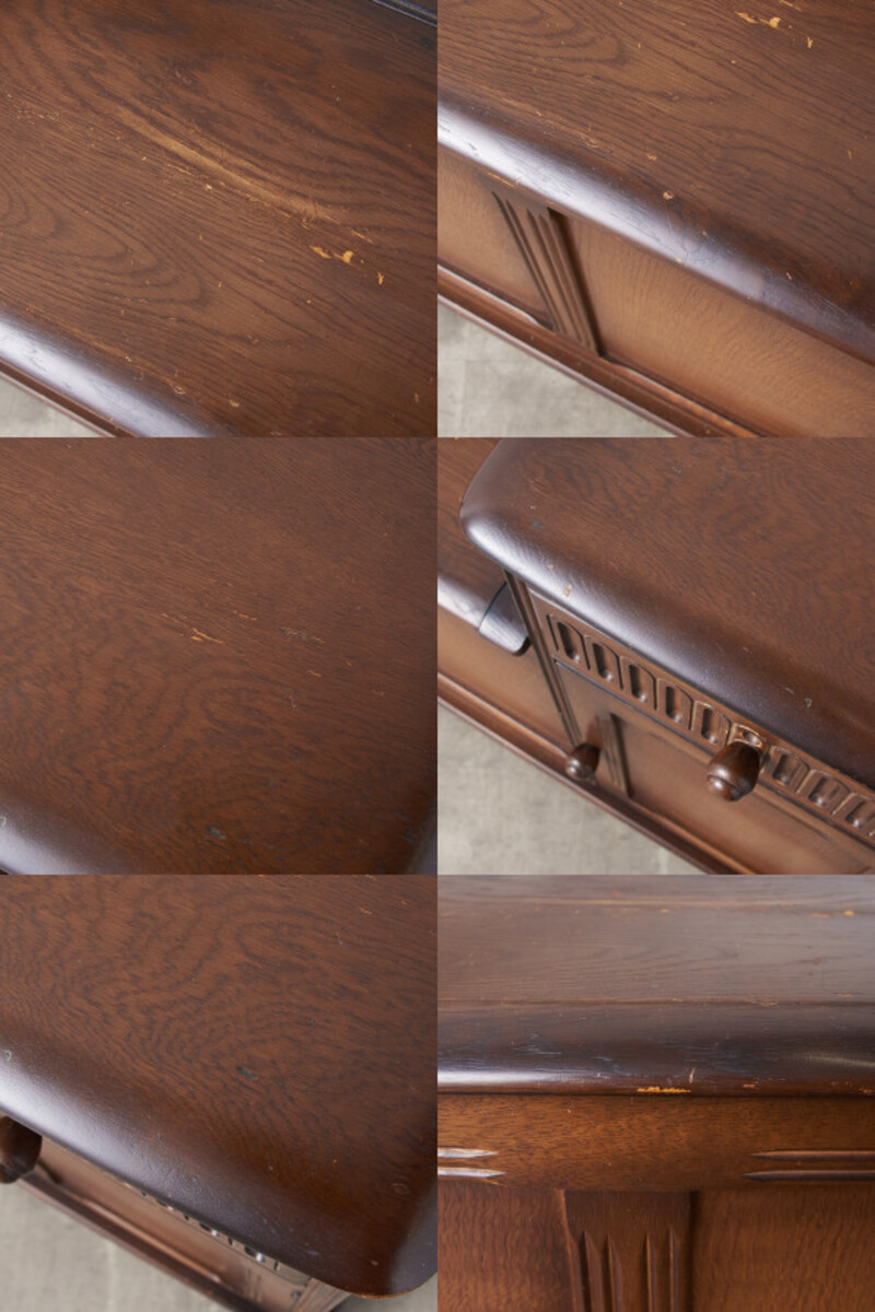 67271]Ercol テレフォンベンチ 椅子 サイドテーブル スタイル 一人掛け