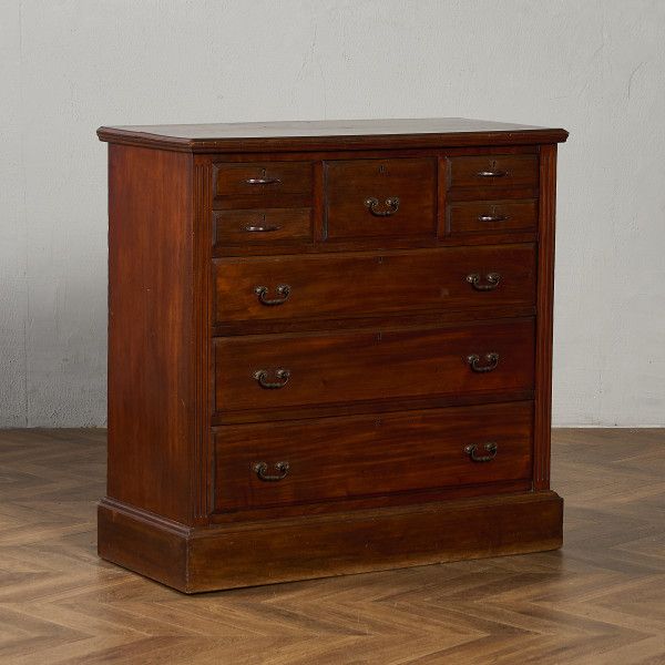 楽天市場】英国 アンティーク オールドパイン 無垢材 4段 チェスト 5杯