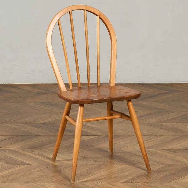腰かけ・寝椅子 連合王国 ニレ科 アーコール ERCOL 4本 輻 フープバックチェア ercol 昼御飯女性議長 連合王国 ヴィンテージ 曲木 腰かけ 生まれながら木 #98212